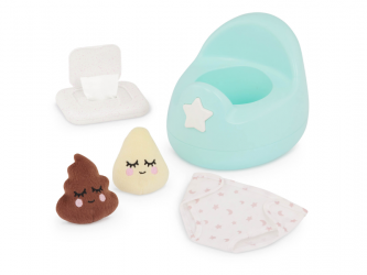 LullaBaby Nočník pro panenky s doplňky