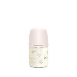 Suavinex Láhev sklo POETRY 120 ml fyziologická SX PRO +0 SF růžová