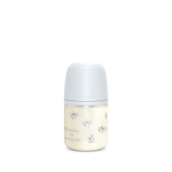 Suavinex Láhev sklo POETRY 120 ml fyziologická SX PRO +0 SF modrá
