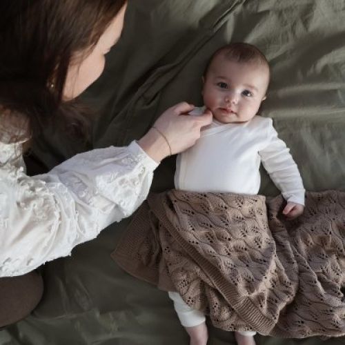 VINTER & BLOOM Deka Moment Organic Taupe Brown