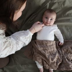 VINTER & BLOOM Deka Moment Organic Taupe Brown