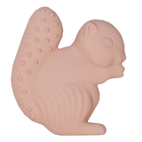 OH,POPPY! Hazel Silikonové kousátko Squirrel Rose