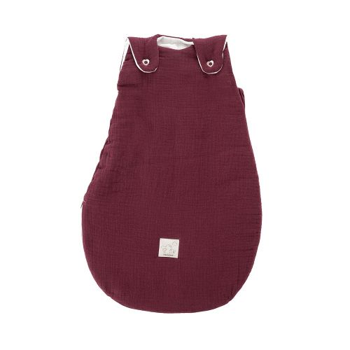 TRÄUMELAND Vnější spací pytel Liebmich Musselin Beerenrot 68/74
