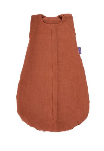 TRÄUMELAND Letní spací pytel Liebmich Musselin Terrakotta 80