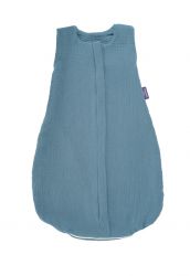 TRÄUMELAND Letní spací pytel Liebmich Musselin Jeansblau 80
