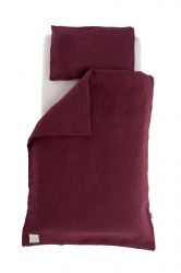 TRÄUMELAND povlečení Musselin 100/135 + 40/60 Beerenrot