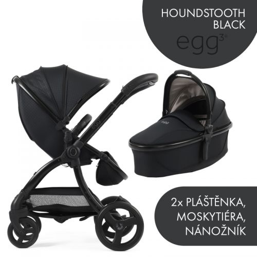 BabyStyle Egg3 set 2 v 1 - Houndstooth Black 2025 - Special Edition