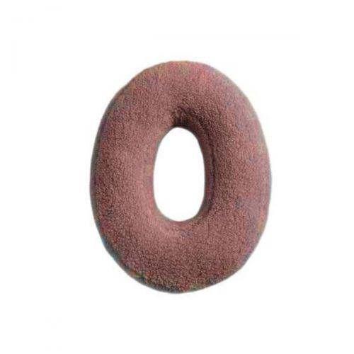 MEALINI Plyšové písmeno Růžové O