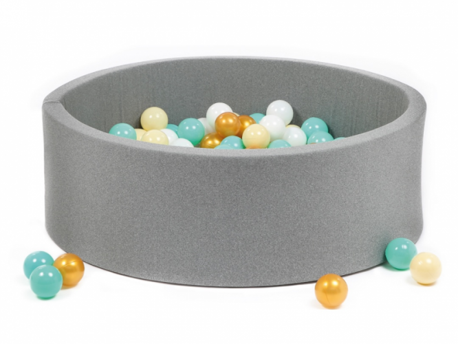 Ludi Hrací ohrádka s míčky textilní