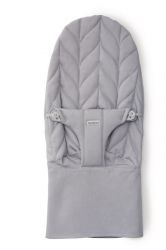 BabyBjörn Potah na lehátko Balance BLISS Woven Petal Light grey