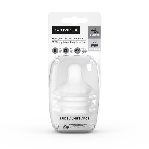 Suavinex Savička SX PRO fyziologická XL extra silný průtok 2 kusy