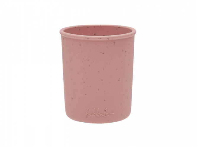 KikkaBoo Kelímek Platinum Silicone Blush