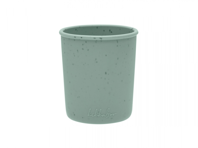 KikkaBoo Kelímek Platinum Silicone Sage