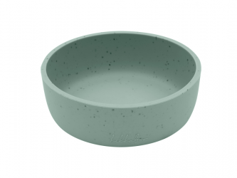 KikkaBoo Miska Platinum Silicone Sage