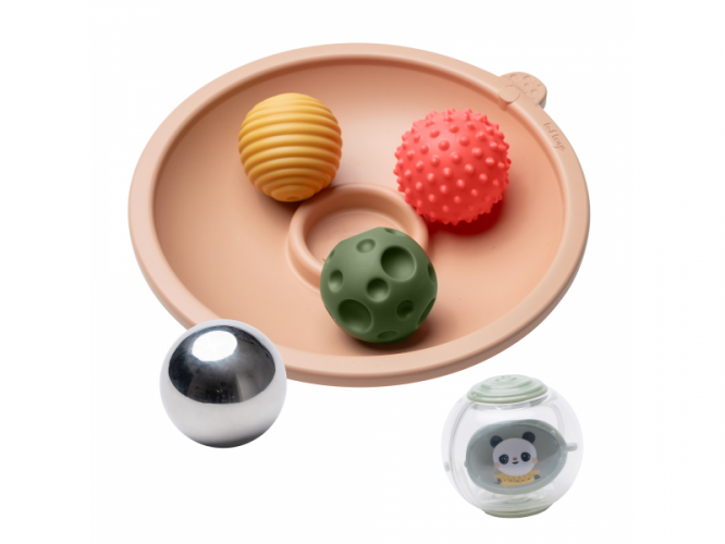 Taf Toys Mísa s míčky pro hru na bříšku