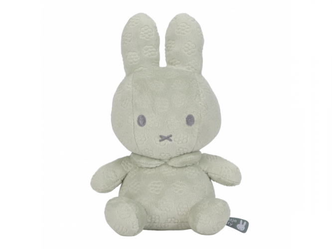 Little Dutch Králíček Miffy Green Flower 20 cm