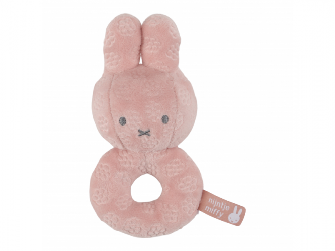 Little Dutch Chrastítko králíček Miffy Pink Flower