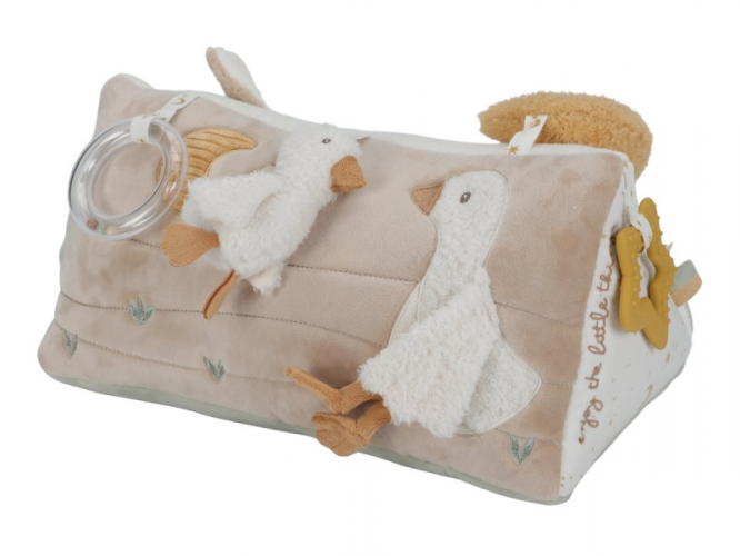 Little Dutch Polštářek trojhranný s aktivitami Newborn Naturals