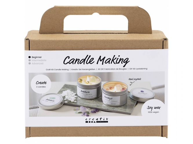 Creativ Company Kreativní sada Mini Craft Kit Candle Making Crystals