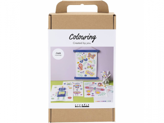 Creativ Company Kreativní sada Craft Kit Colouring Butterfly & Robot