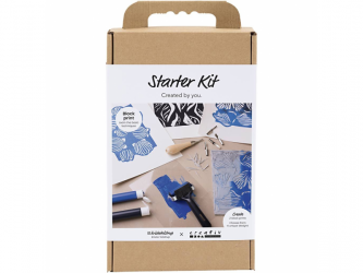 Creativ Company Kreativní sada Starter Craft Kit Block Printing