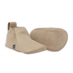 LODGER Kožené capáčky Beige 6 - 9 měsíců
