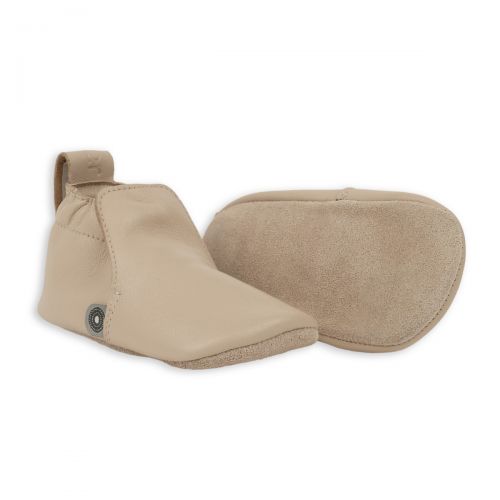 LODGER Kožené capáčky Beige 9 - 12 měsíců