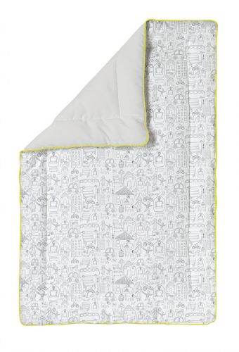 BabyDan Obdélníková hrací matrace/matrace do ohrádky BabyDan Square Playpen, 70x100cm