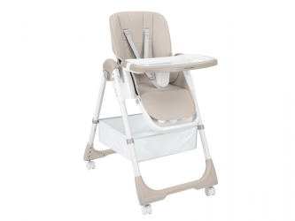 Jídelní židlička KikkaBoo Spicy+ Beige