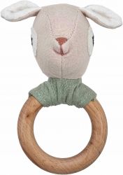 MEALINI Chrastítko s dřeveným kroužkem Srnečka Hedda
