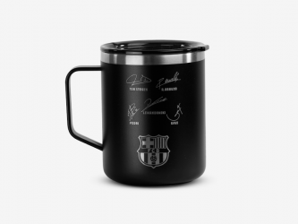 Runbott Termohrnek 400 ml FC Barcelona Black