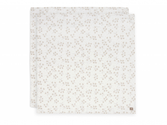 Jollein Pleny zavinovací 2ks 115x115 cm Leafy Dreams