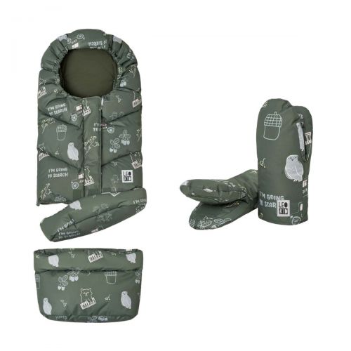 LEOKID Fusak Transformer a rukavice na kočárek I`m going to search