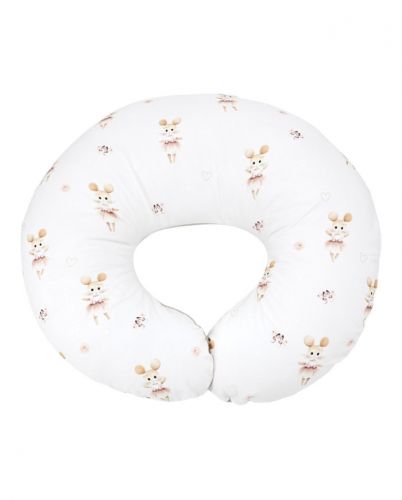 EKO PO-24 Malý kojící polštář Velvet Myška balerína