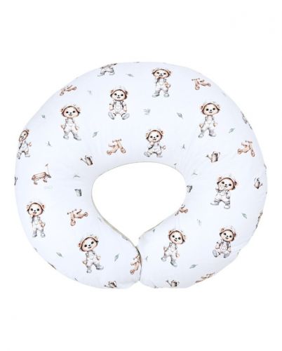 EKO PO-24 Malý kojící polštář Velvet Medvídek zahradník