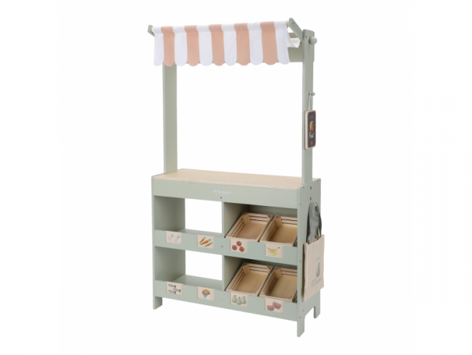 Little Dutch Prodejní stánek s doplňky dřevěný