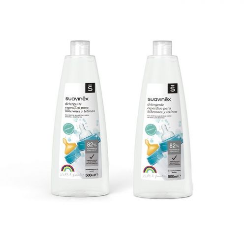 Suavinex Dezinfekce na čištění lahví a dudlíků 500 ml 2 kusy