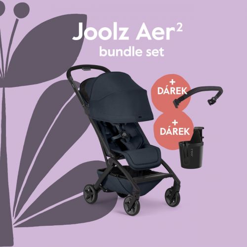 Kočárek Joolz Aer2 BUNDLE SET Dark Navy blue