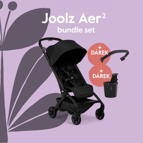Kočárek Joolz Aer2 BUNDLE SET Space black