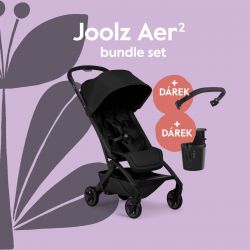Kočárek Joolz Aer2 BUNDLE SET Space black