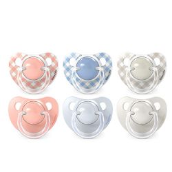 SUAVINEX | Dudlík anatomický silikon 0/6m 2 ks WILD &amp; FREE