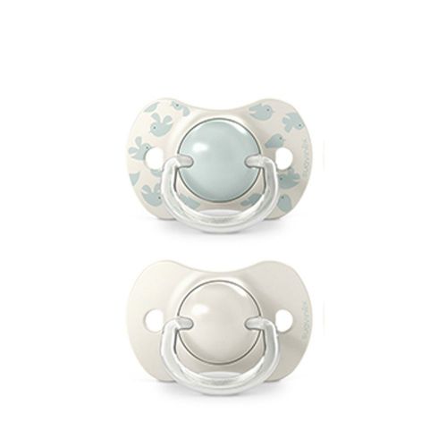 Suavinex Dudlík SX PRO fyziologický BIRDIES 6/18m 2 ks zelený