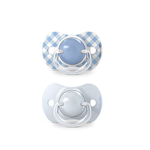 Suavinex Dudlík SX PRO fyziologický WILD & FREE 0/6m 2 ks modrý