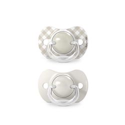 Suavinex Dudlík SX PRO fyziologický WILD & FREE 0/6m 2 ks krémový