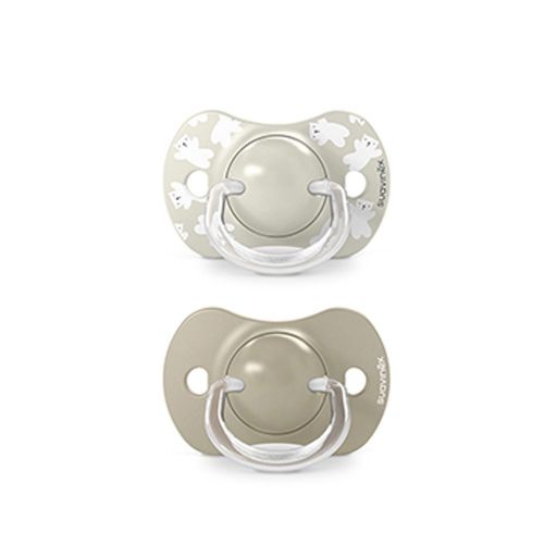 Suavinex Dudlík SX PRO fyziologický WILD & FREE 6/18m 2 ks hnědý