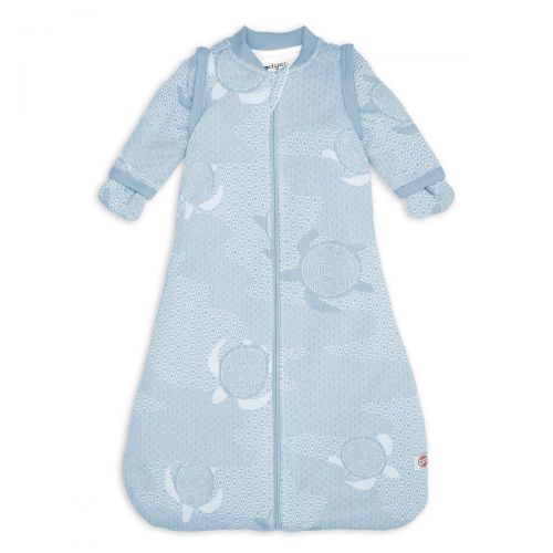 LODGER Spací pytel s rukávy Matcha Blue Fogg vel. 50/62