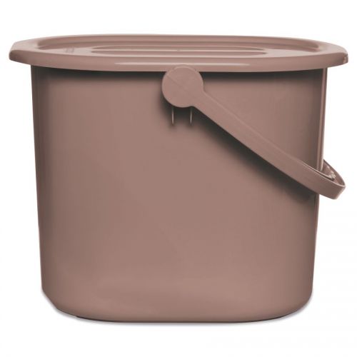 Bebe-Jou Kyblík na pleny s víkem Mocha Mousse