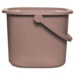 Bebe-Jou Kyblík na pleny s víkem Mocha Mousse