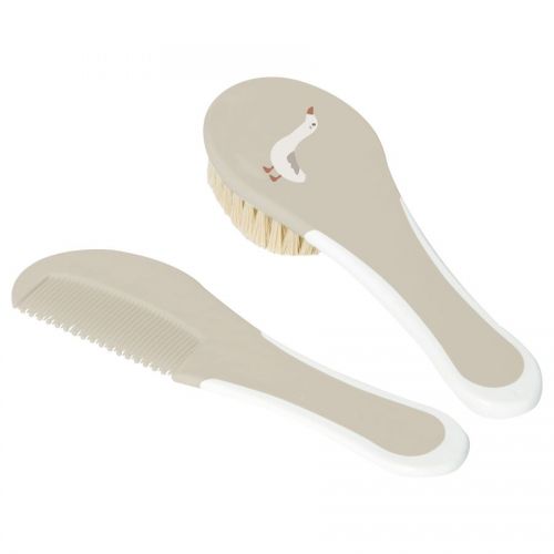 Bebe-Jou Hřeben a kartáč s přírodním vlasem Soft Spring