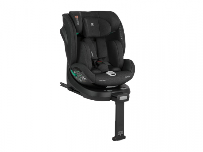Autosedačka KikkaBoo i-Twist i-Size 40-150 cm Black
